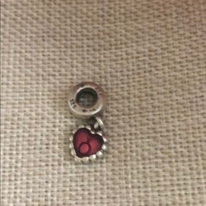 Pandora Dangle Heart charm